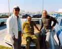 Pete Conrad, Dick Gordon, And Al Bean Pose With A Corvette in 1969 on Random Vintage Pictures Of US Astronauts Hanging Out Being Chill As Hell
