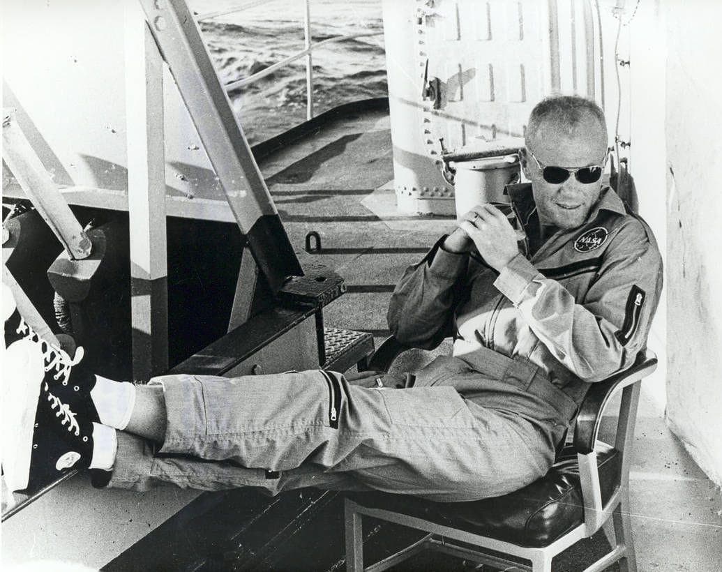 Random Vintage Pictures Of US Astronauts Hanging Out Being Chill As Hell