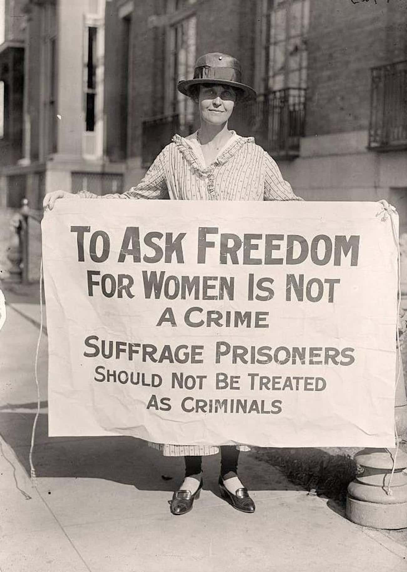 Emmeline Pankhurst And The Other Suffragettes Needed Protection
