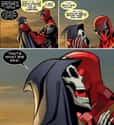 Deadpool And Lady Death on Random Marvel Superhero Relationships That Are Way Healthier Than They Seem