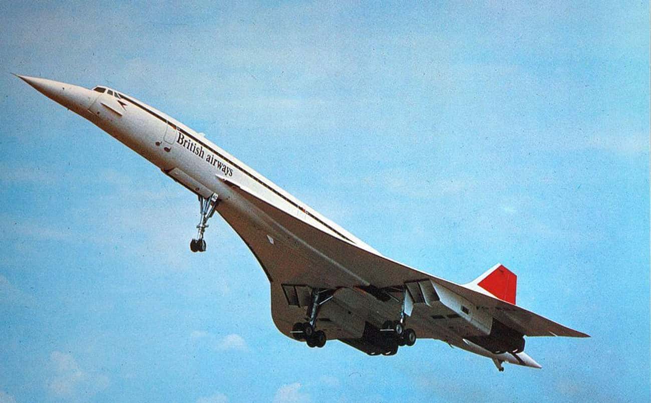 The Concorde Could Travel More Than Twice The Speed Of Sound