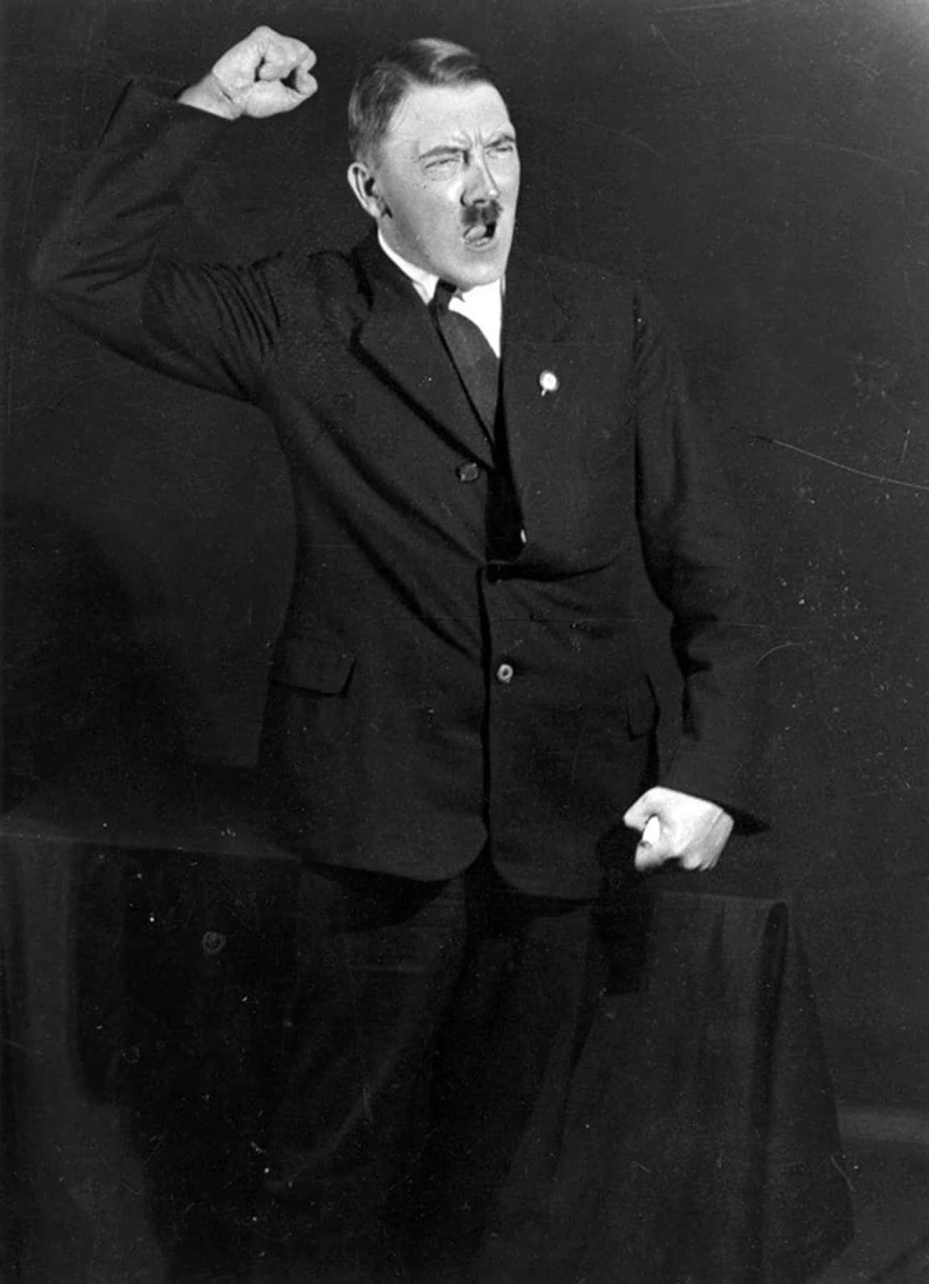 Hitler Didn’t Want Anyone To Know That He Wasn’t A Natural Orator