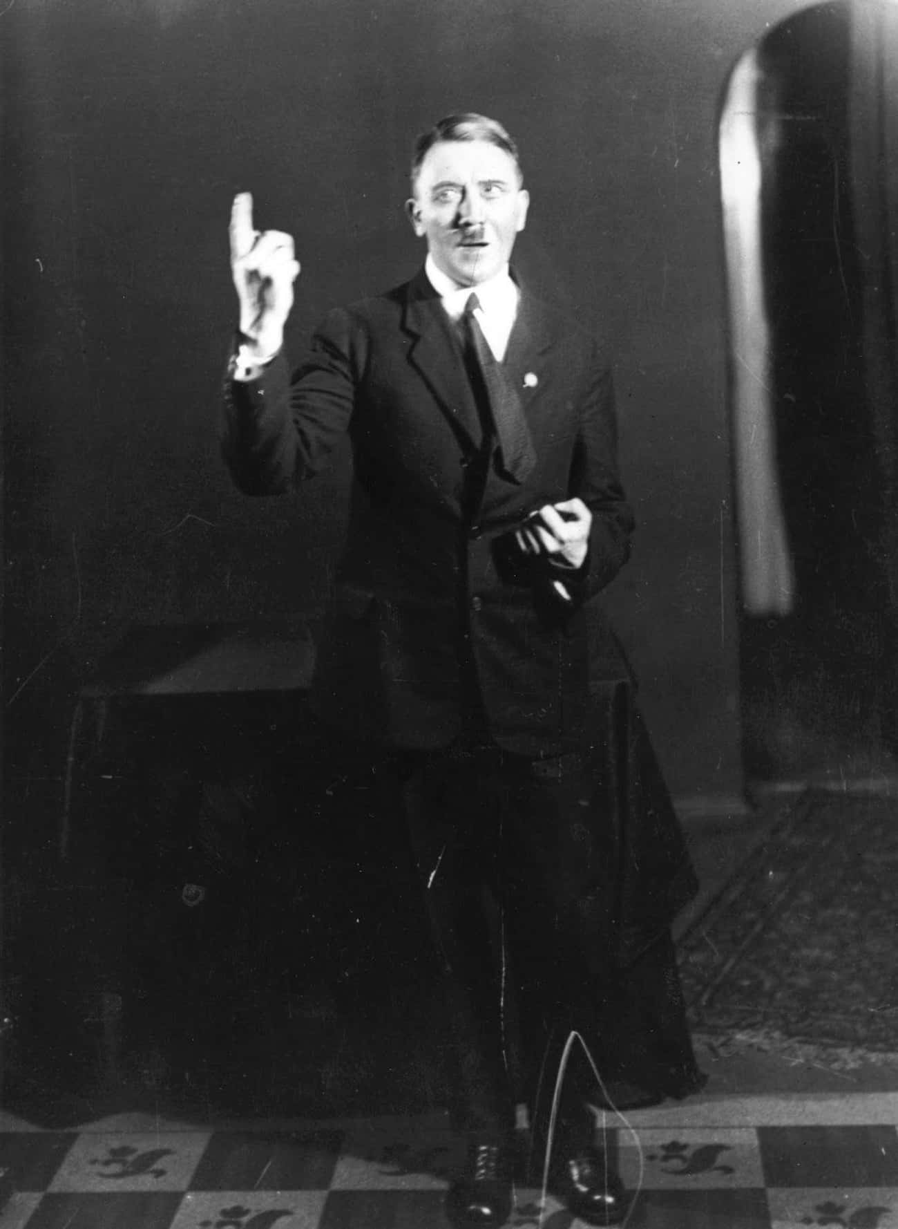 Hitler's Practiced Gestures Helped Him Rise To Power