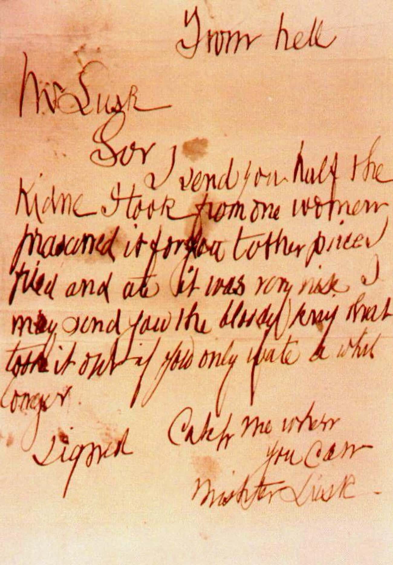 Jack The Ripper's Handwriting May Finally Solve The Mystery Of His (Or Her) Identity