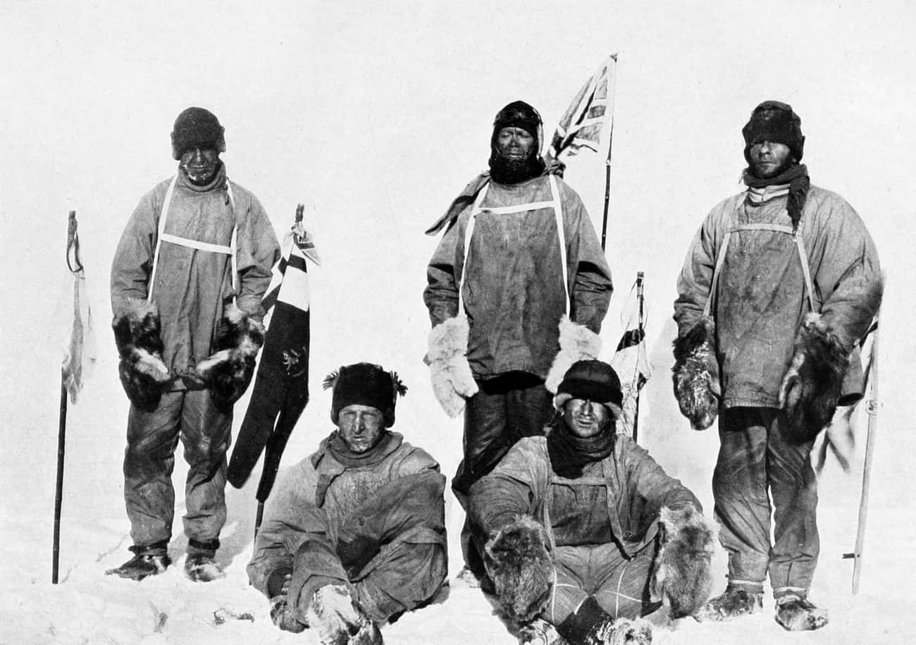 Robert Falcon Scott And Some Of His Team Still Haunt Their Hut
