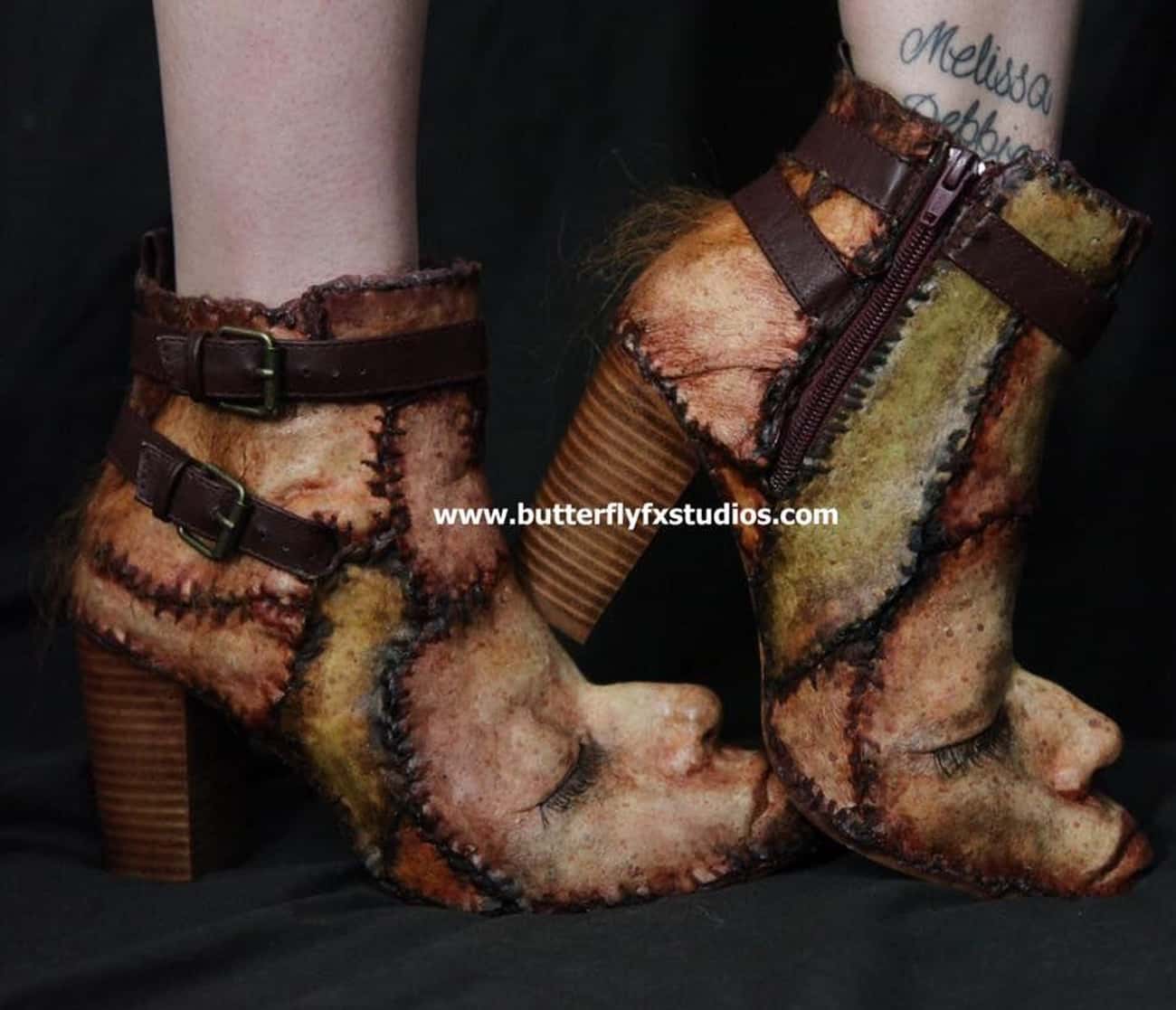 Ed Gein Inspired Ankle Boots - $438