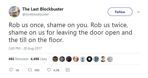 25 Hilarious Tweets From The World's Last Blockbuster Video