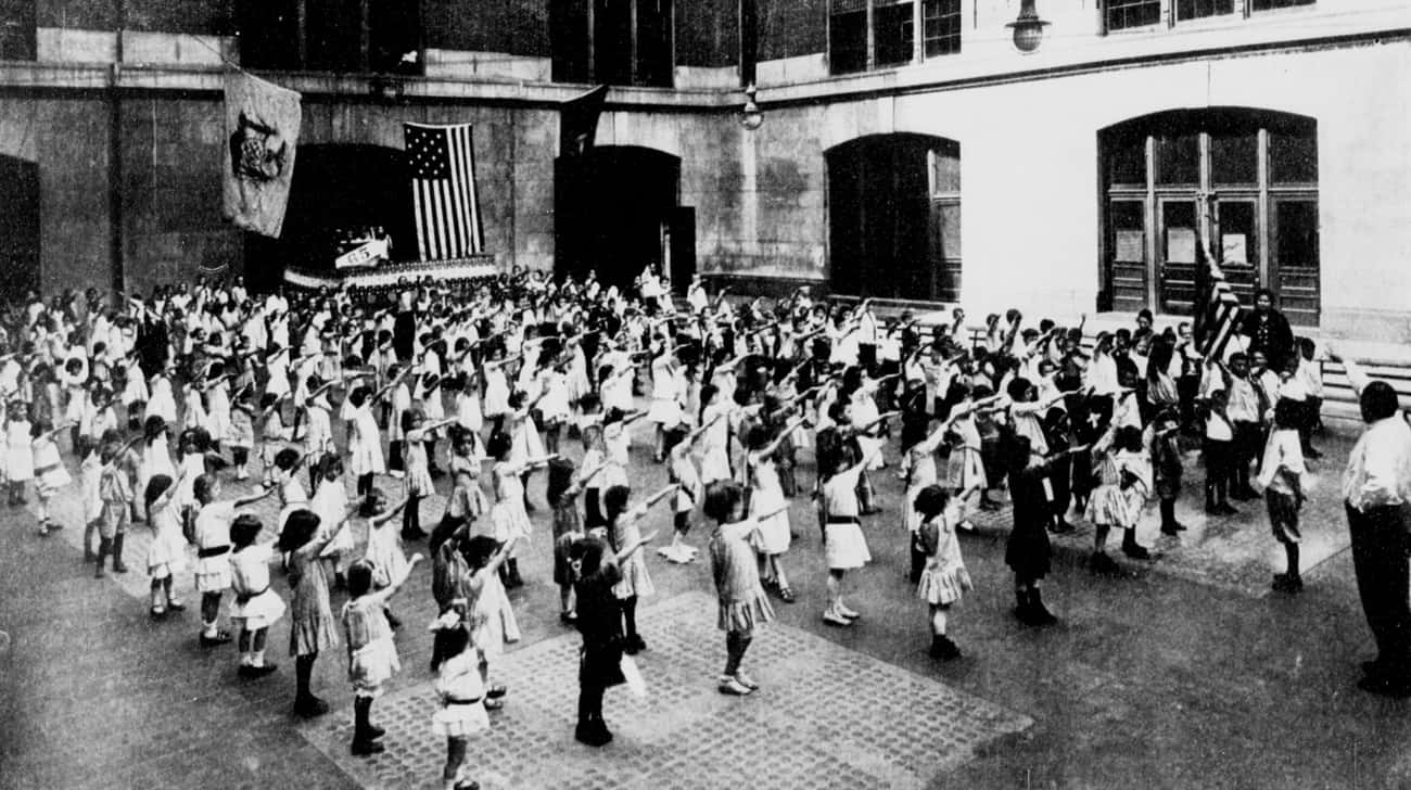 The Pledge Helped Put Flags At Schools Across America