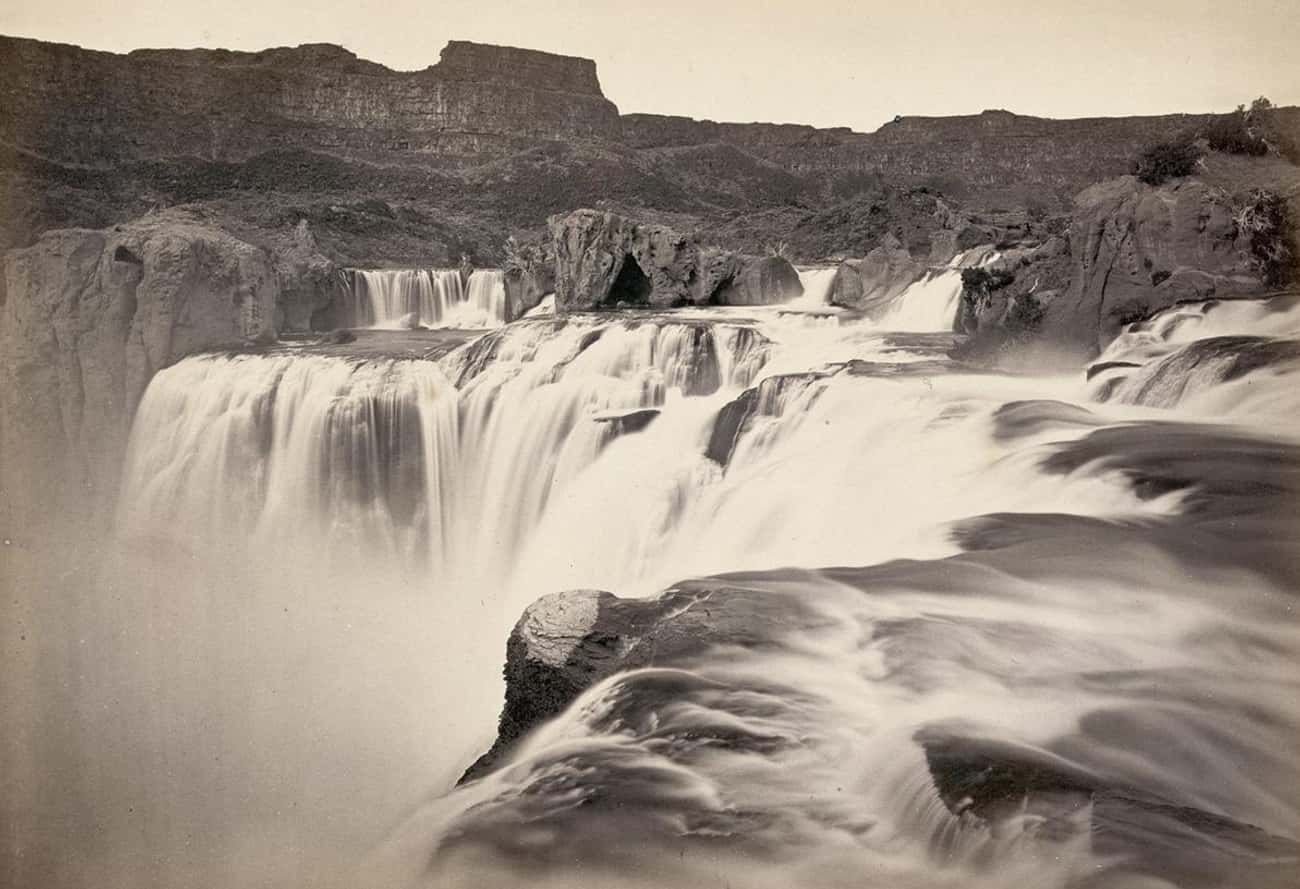 Shoshone Falls, Snake River, Idaho, 1874
