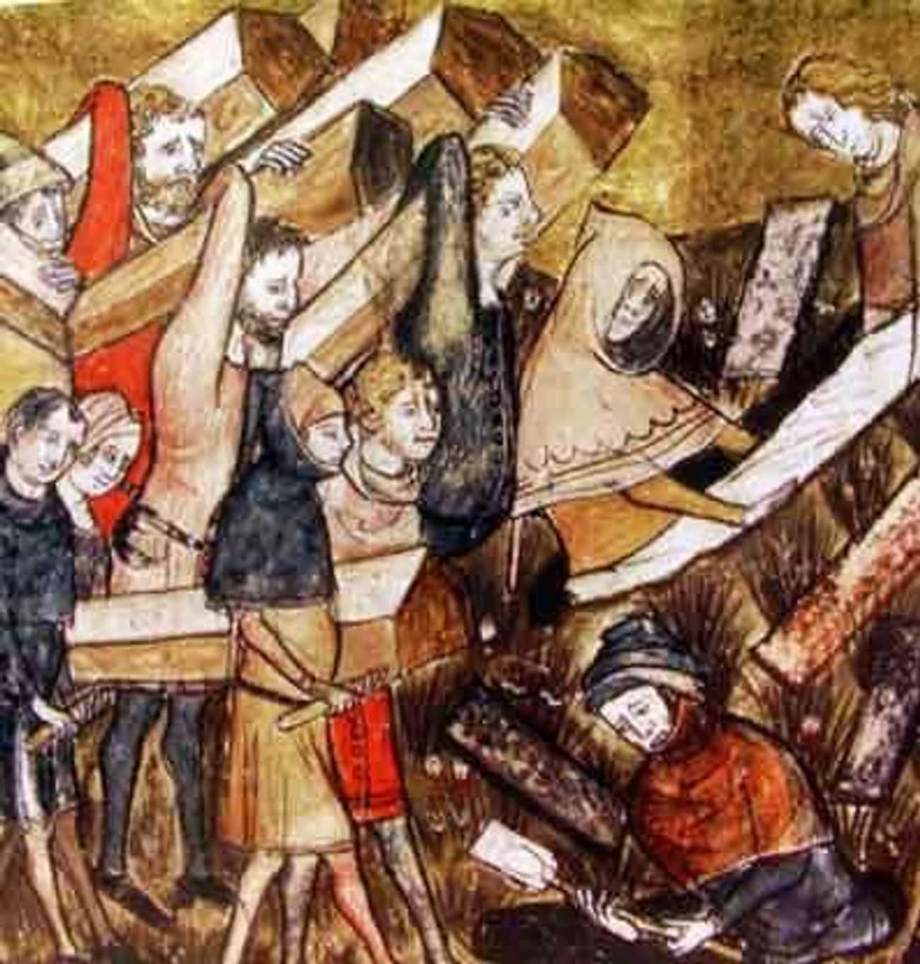 Corpses Piled Up During the Black Death