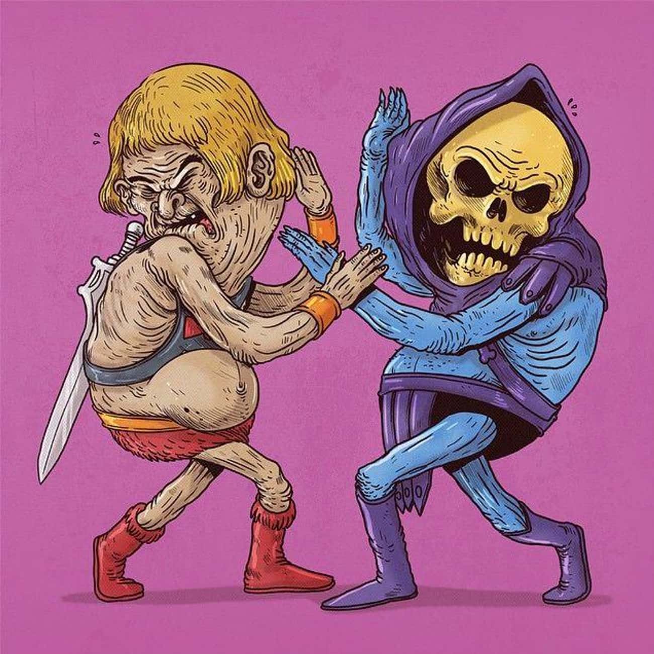 He-Man And Skeletor