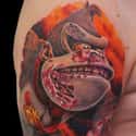 Zombie Donkey Kong on Random Supremely Cool Nintendo Tattoos Guaranteed To Inspire Your Inner Geek