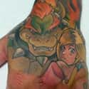 Bowser And Peach on Random Supremely Cool Nintendo Tattoos Guaranteed To Inspire Your Inner Geek