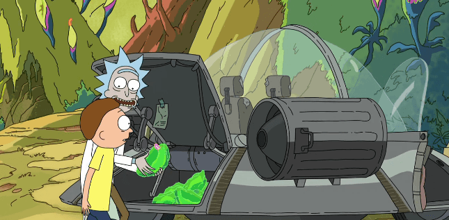Rick Brought In The Stow-Away Parasites From Total Rickall