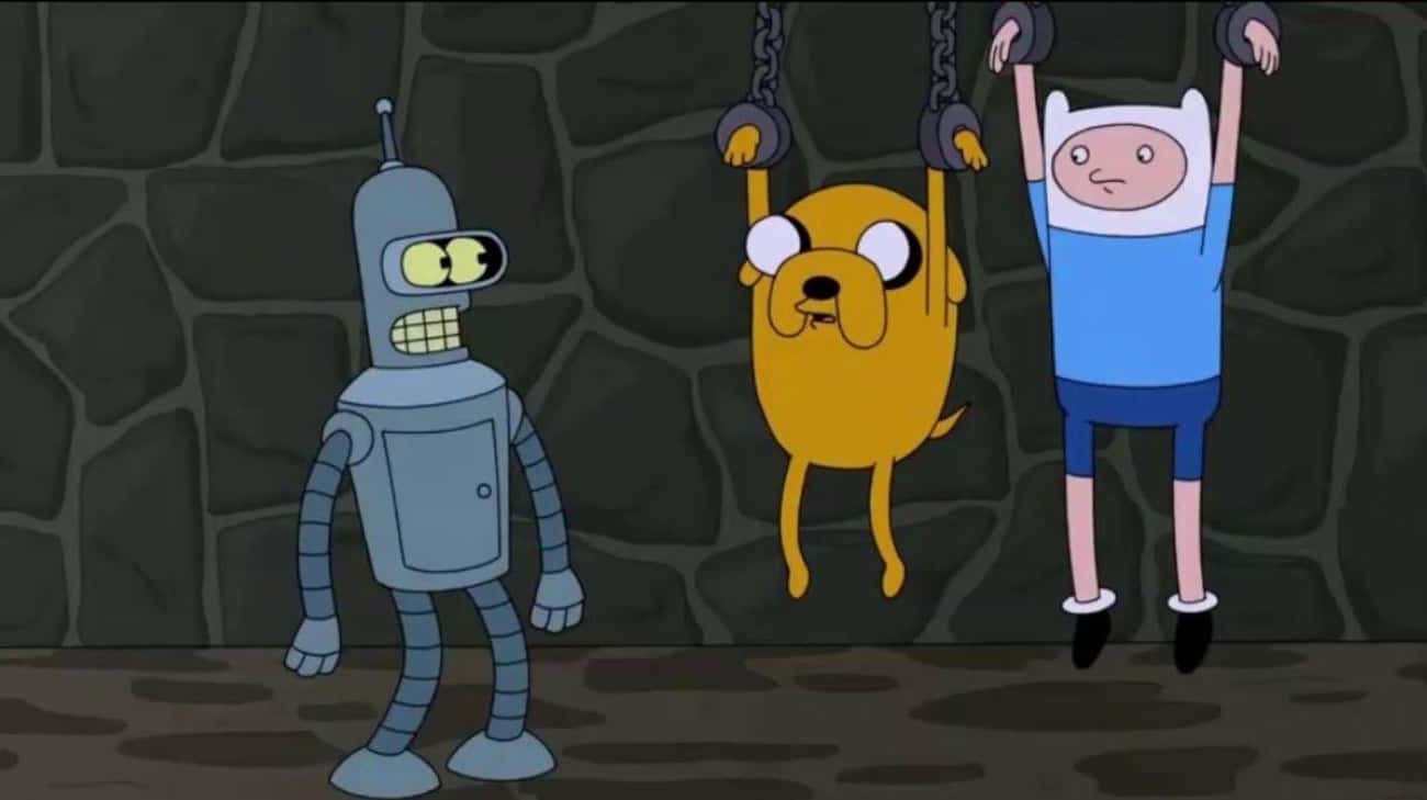 Adventure Time And The Simpsons