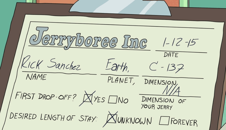 Our Rick Is From Dimension C-137