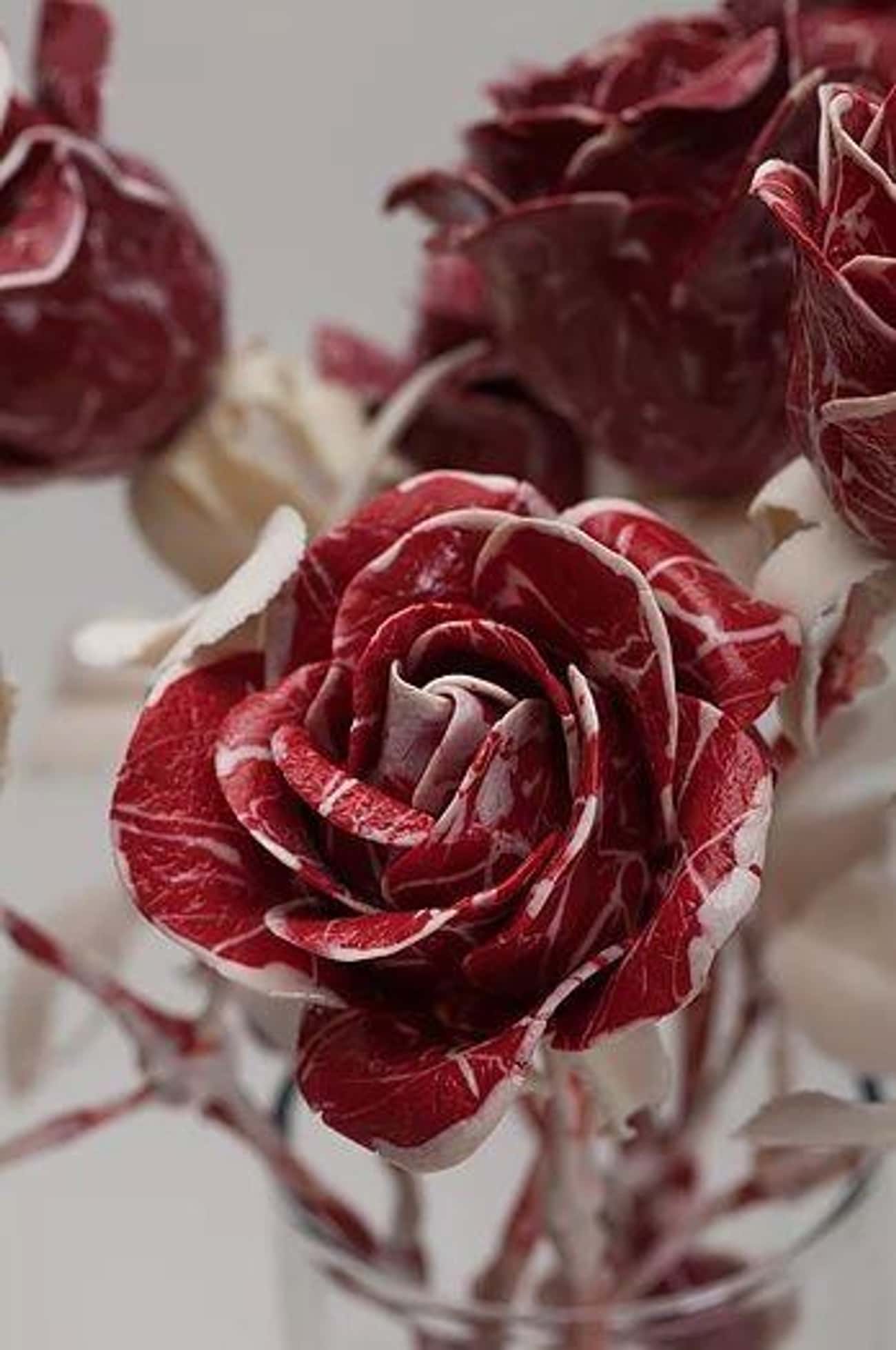 Meat Flower Close-Up