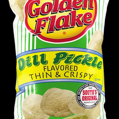 golden flake dill pickle chips
