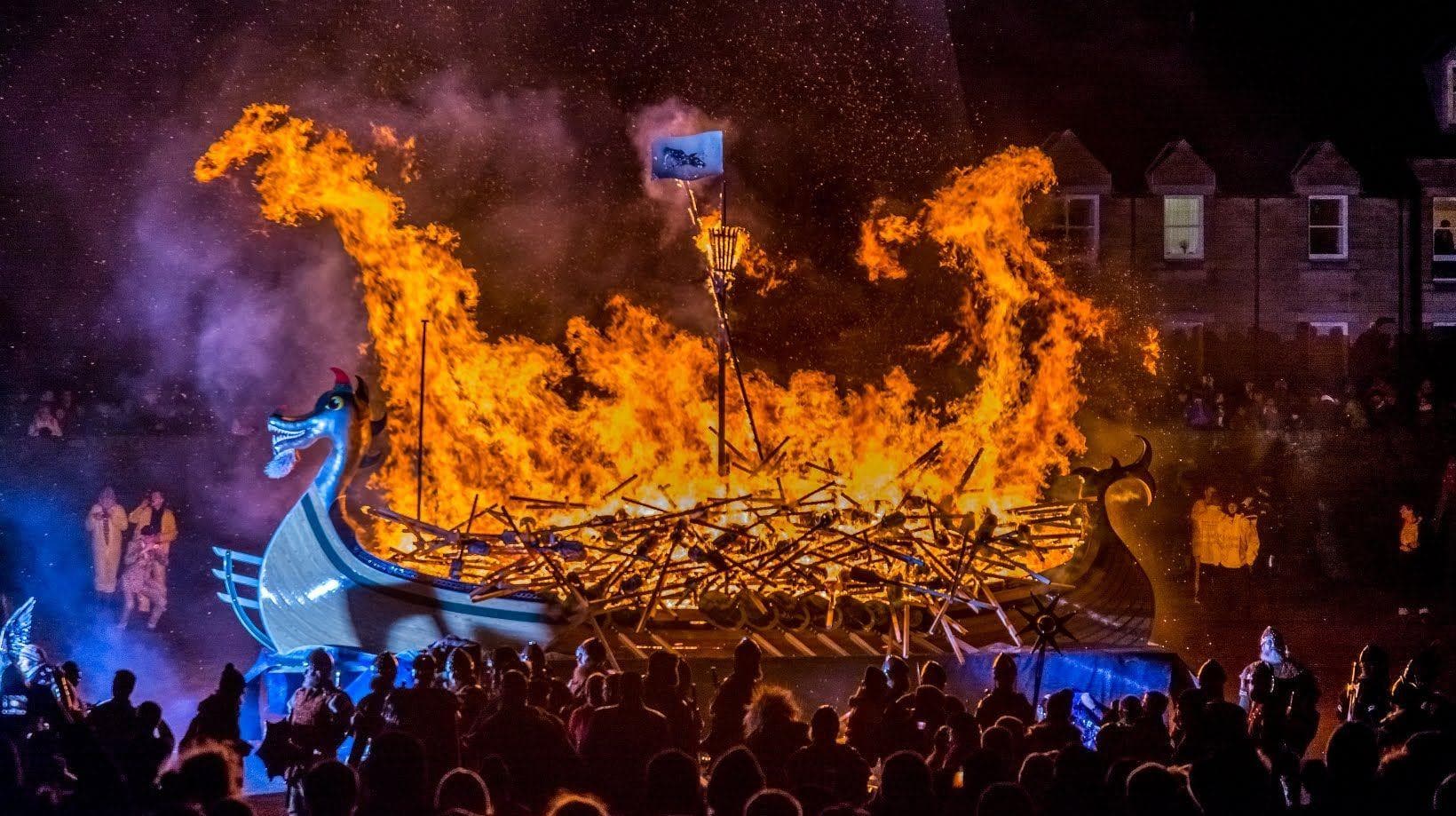 A Look Inside Scotland's Massive Viking Festival That Happens Every Year