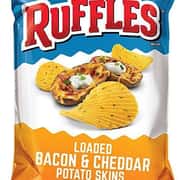 Ruffles Loaded Bacon & Cheddar Flavored Potato Chips
