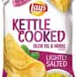 Lay's Kettle Cooked Lightly Sa... is listed (or ranked) 3 on the list The Most Delicious Lightly Salted Chips