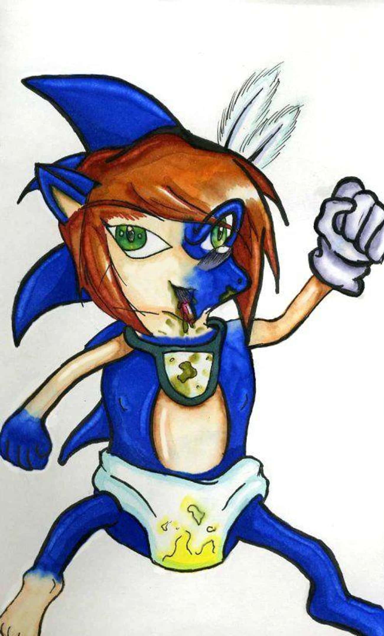 This Elise and Sonic Baby Needs To Never Exist