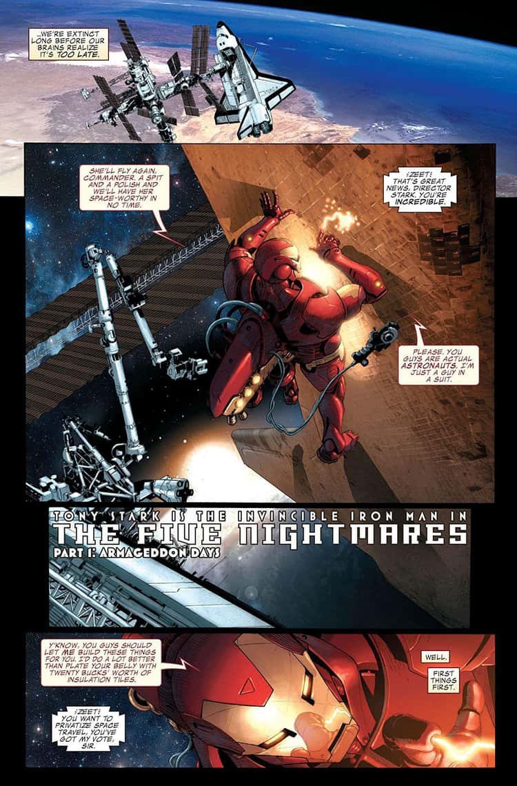  Page 2 : Polishing the Iron Man