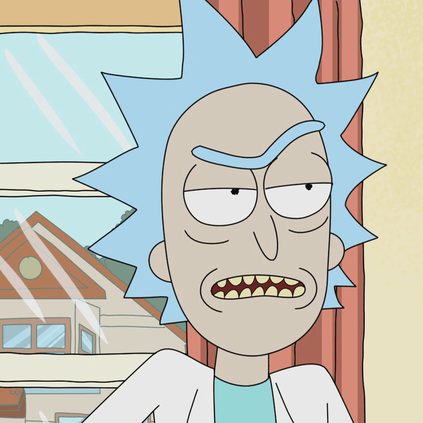 Random Rick From Rick & Morty By Sheer Rickishness