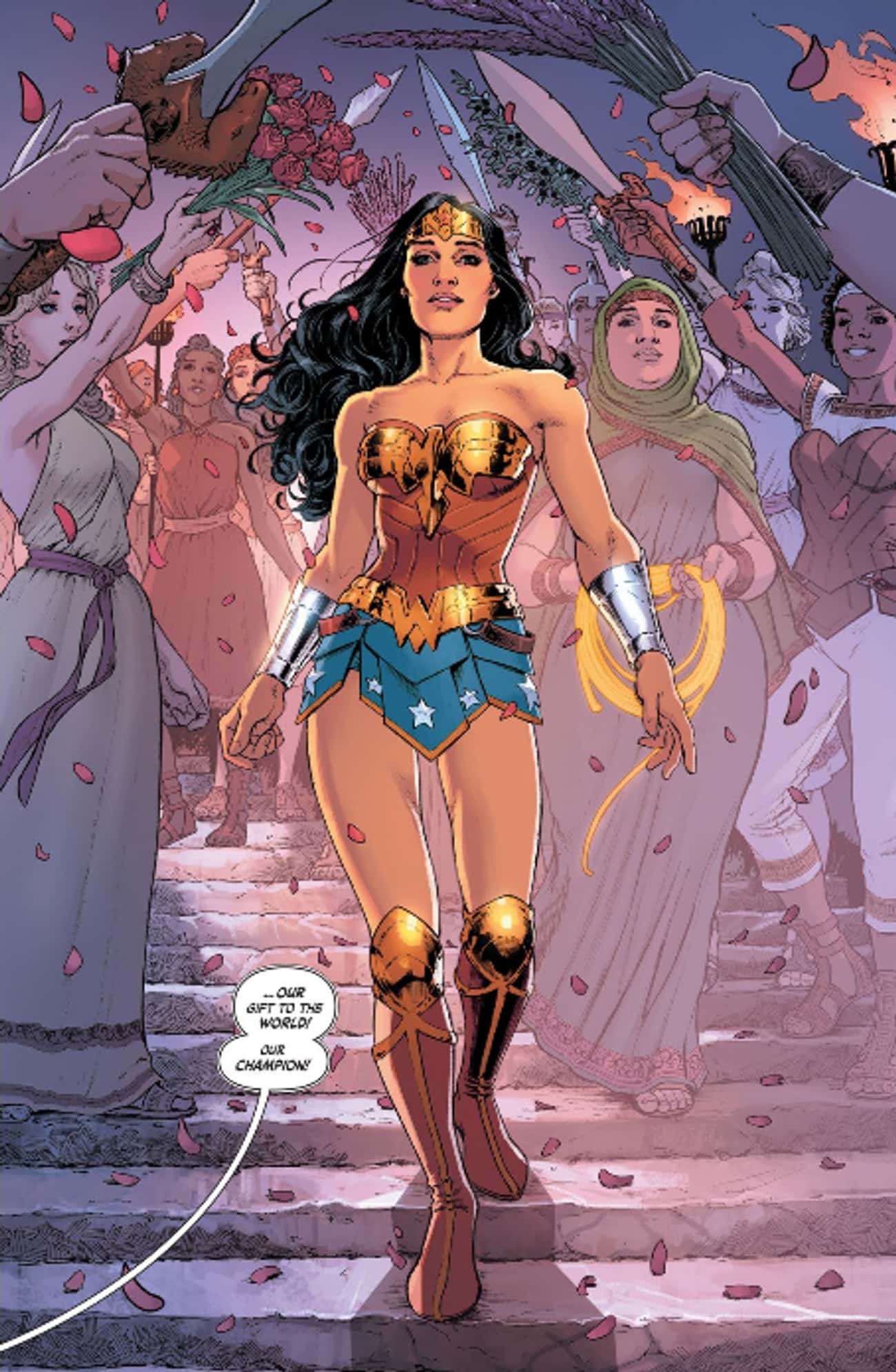 Nicola Scott&#39;s DC Rebirth Look Takes Its Inspiration From Gal Gadot&#39;s Wonder Woman, Featuring Historically Inspired Armor