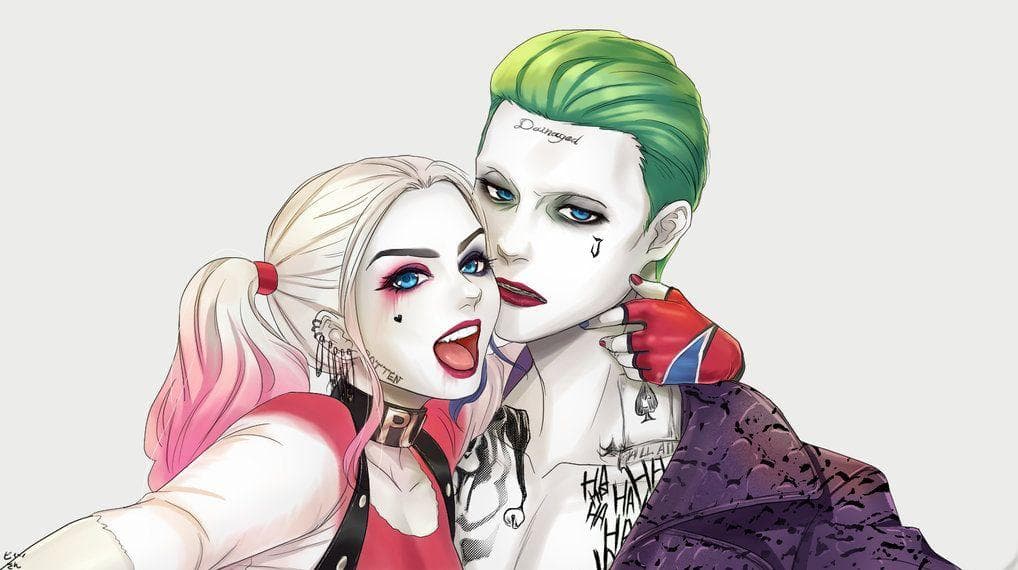 Fan Art Of Joker And Harley Quinn
