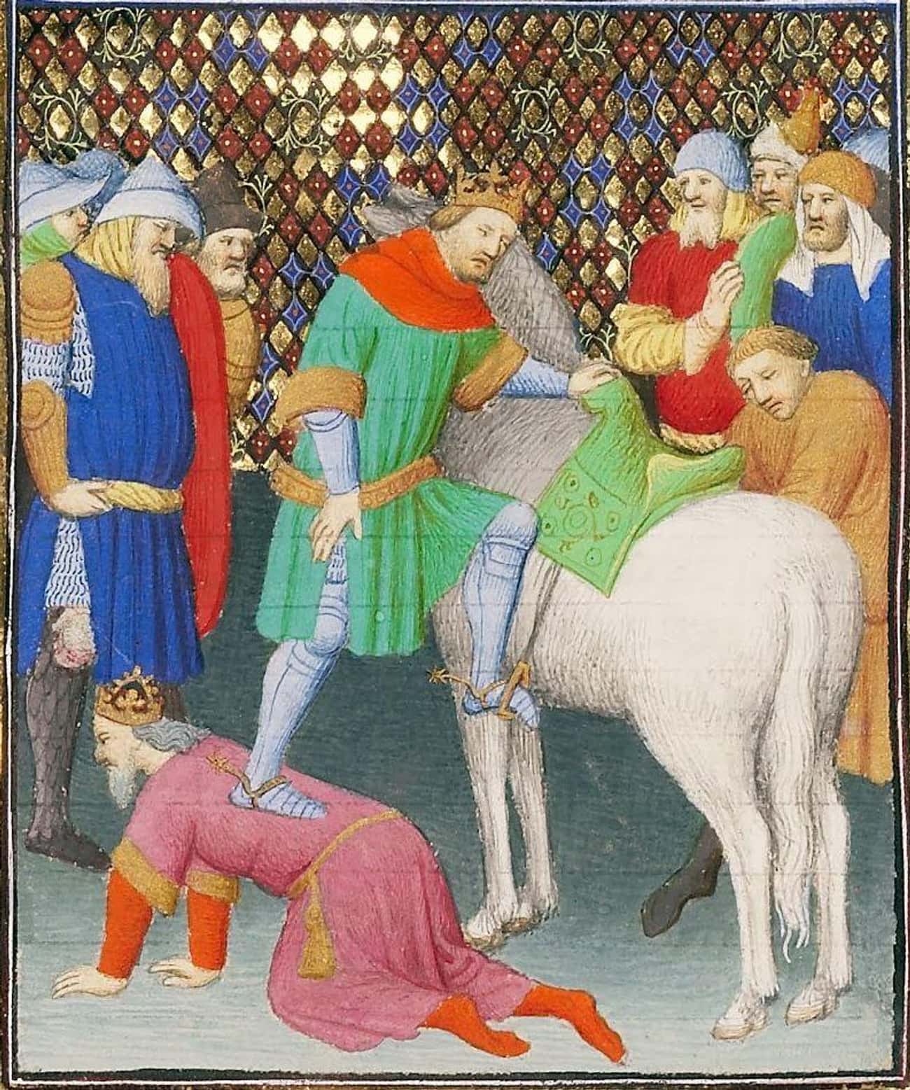 Valerian Became A Human Footstool For King Shapur