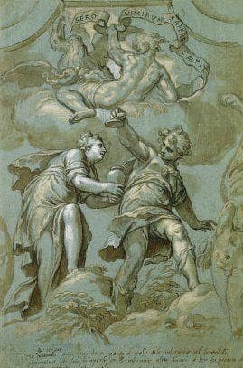 Pandora's Husband, Epimetheus, Held The Key, But She Stole It From Him As He Slept