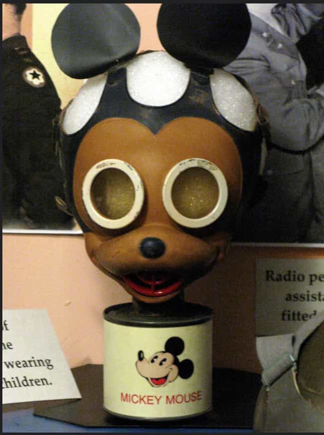 kids gas mask mickey mouse