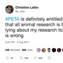 They Harassed And Intimidated A Scientist Trying To Save Birds on Random Unethical Behaviors of PETA Has Been Criticized