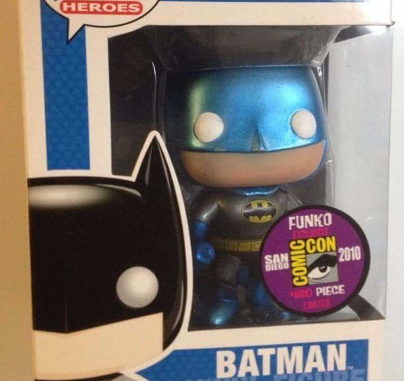 Blue Metallic Batman