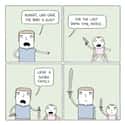 Babies And Guns Don't Mix on Random Poorly Drawn Comics With Surprisingly Hilarious Endings