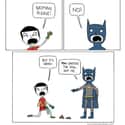 Fetch Me The Bat-Scooper on Random Poorly Drawn Comics With Surprisingly Hilarious Endings