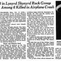 The Crash Was Only the Beginning Of Death And Tragedy For The Survivors on Random Truth About Infamous Lynyrd Skynyrd Plane Crash Is Stranger Than Fiction