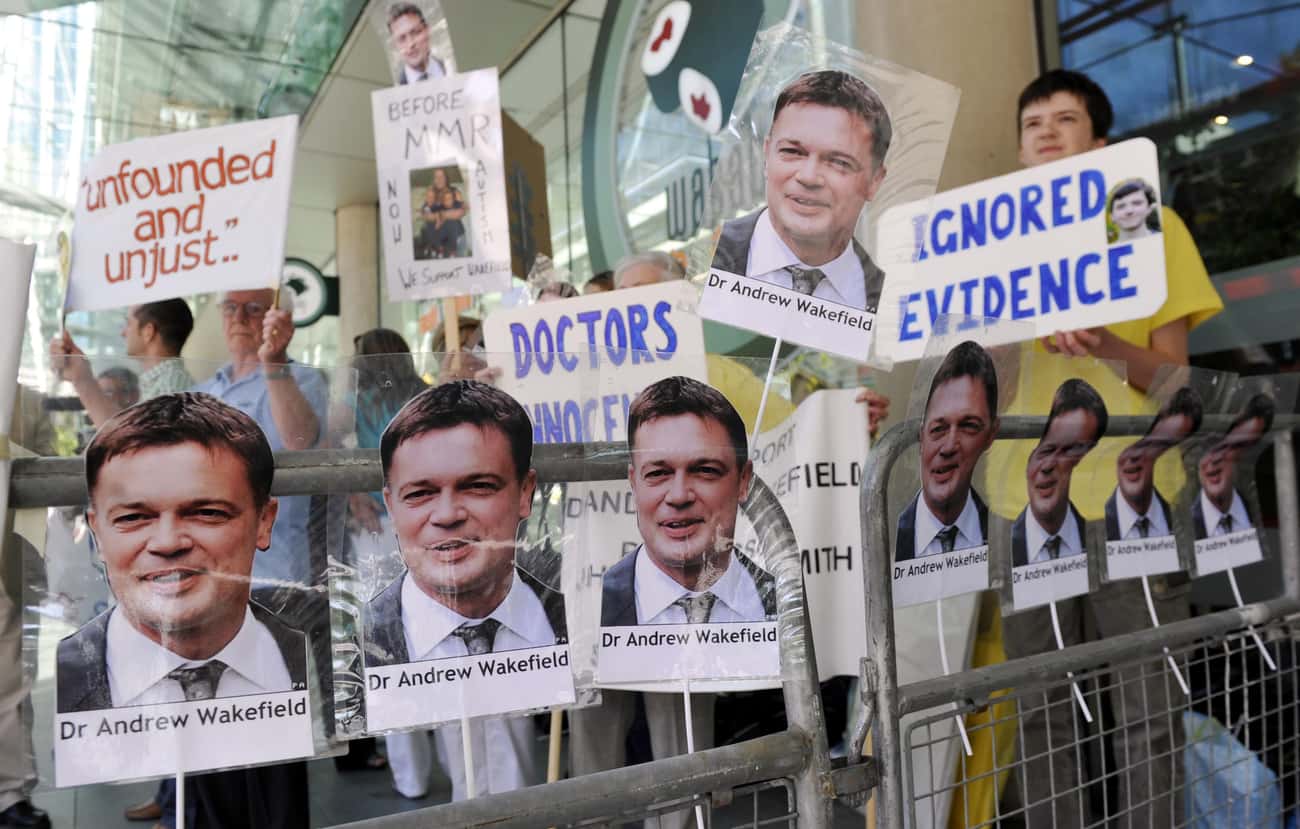 Andrew Wakefield Carried A History Of Falsely Linking Vaccines To Illnesses
