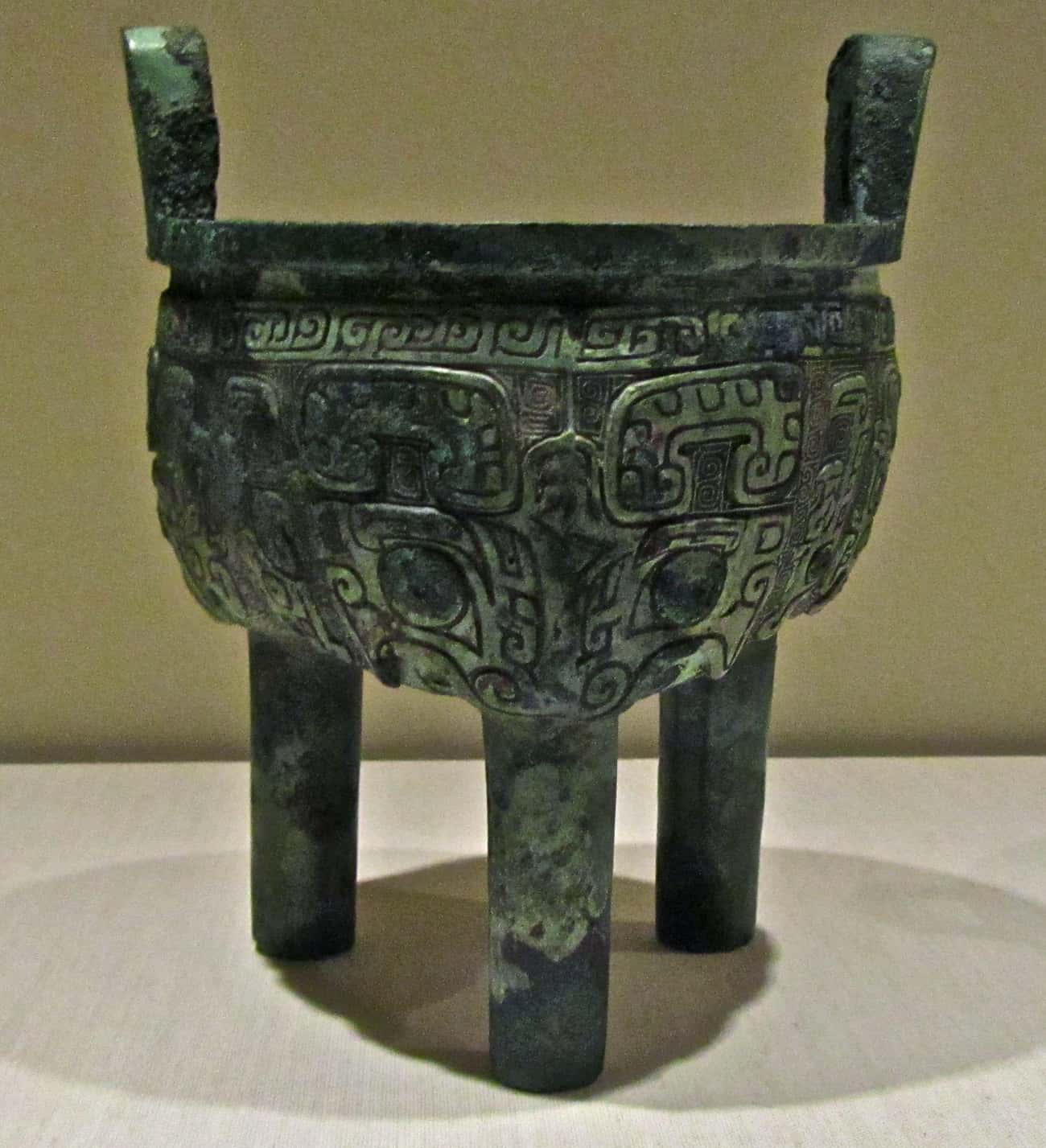 2,400-Year-Old Soup, Green From Oxidation