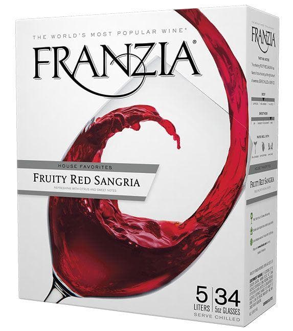 franzia box wine flavors