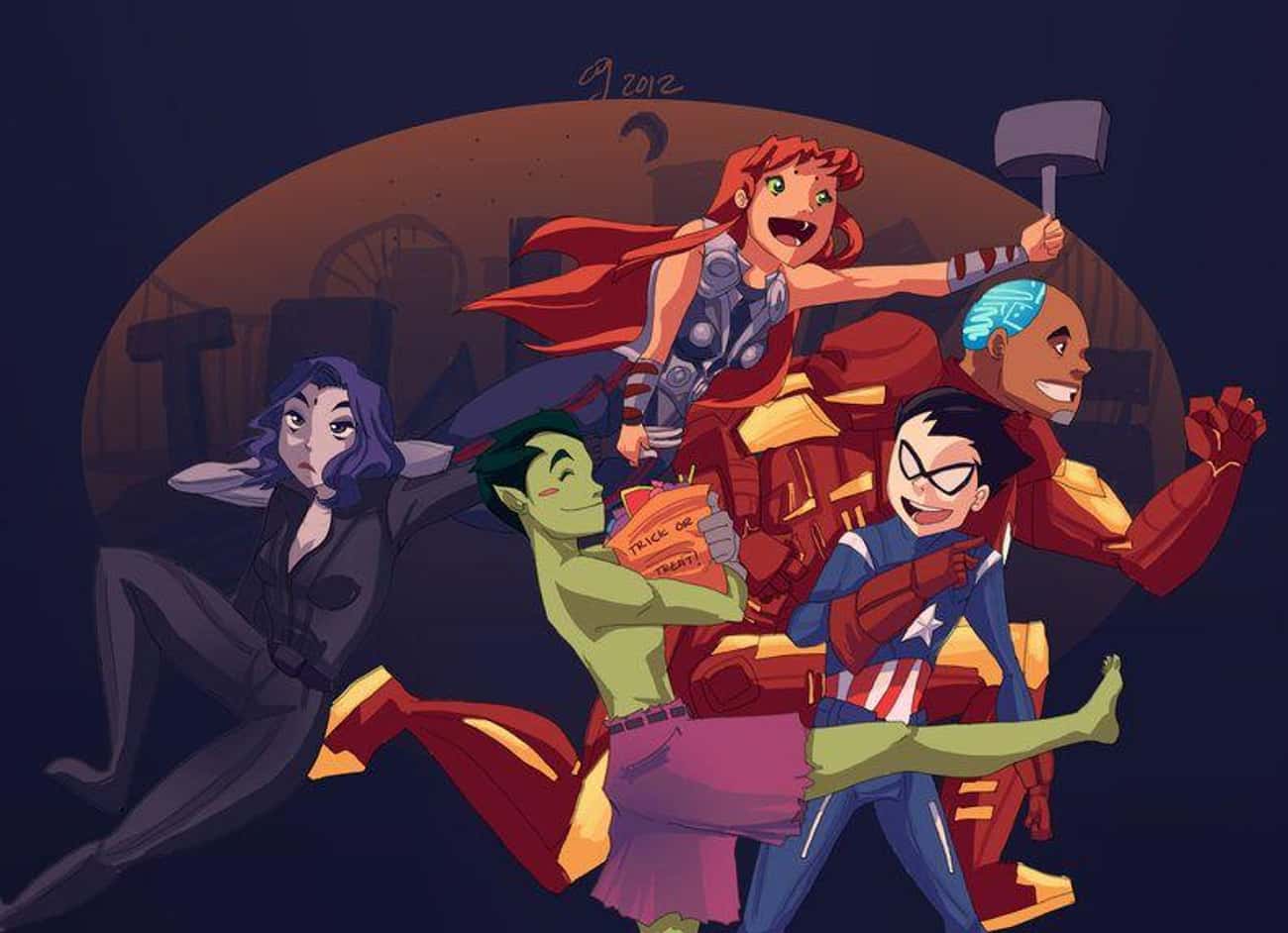 Teen Avengers Go!
