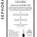 Get Free Shipping For A Year For Only $10 on Random Awesome Shopping Hacks From Sephora Employees