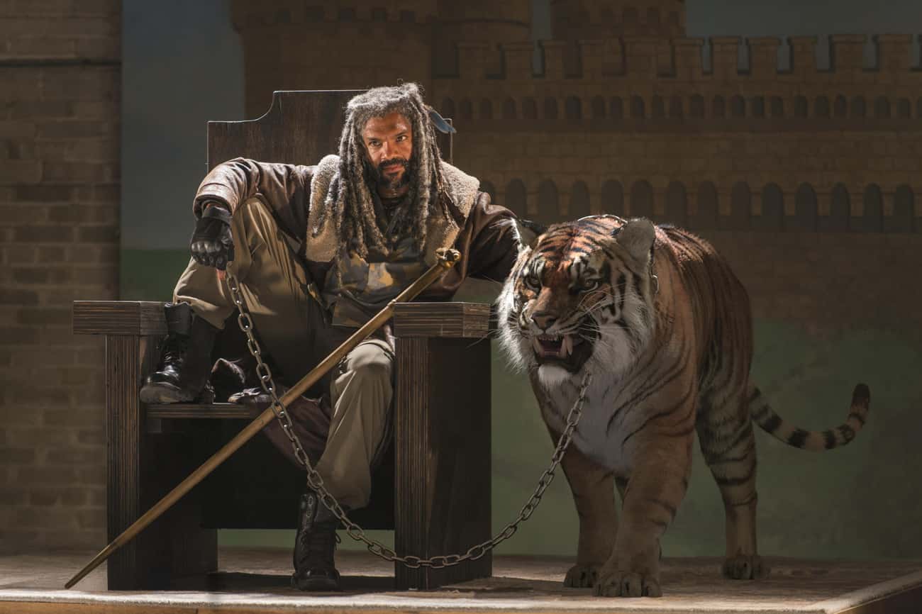 Negan Was Almost Mauled By Shiva