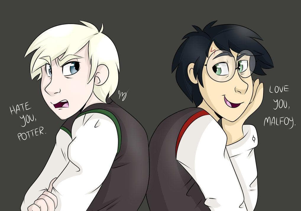 harry-potter-and-draco-malfoy-fan-art