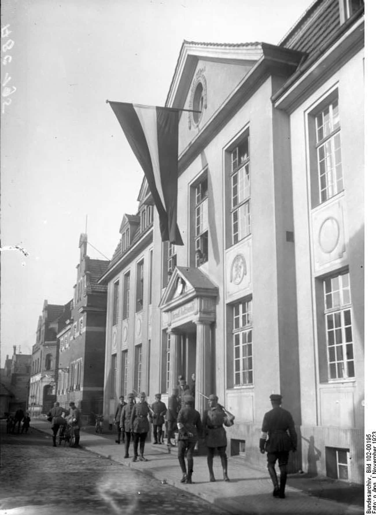 Munich Beer Hall Attempt, 1921
