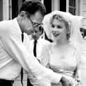 Marilyn Monroe And Arthur Miller - New York, 1956 on Random Rarely Seen Photos Of Old Hollywood Legends On Their Wedding Day