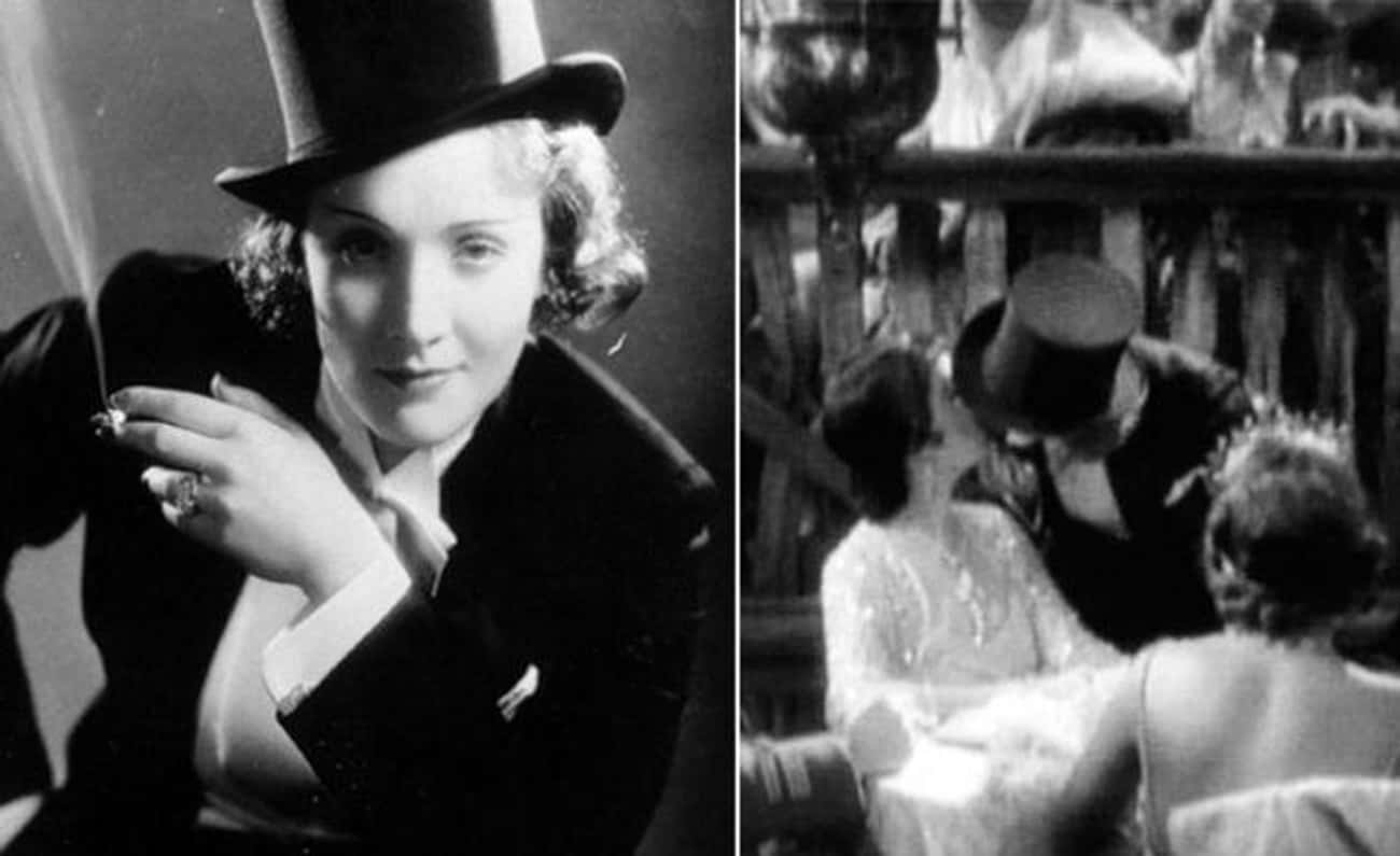 Dietrich Participated In One Of Film&#39;s First Lesbian Kiss Scenes