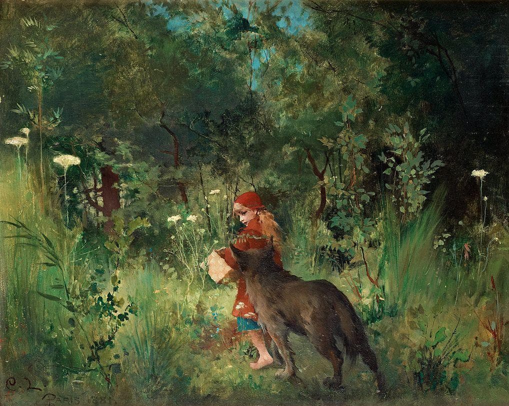 In The Original Little Red Riding Hood The Wolf Forced Her To Eat Her Grandma