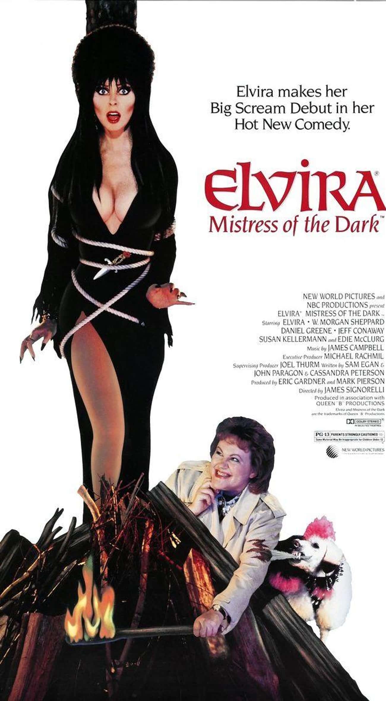 &#39;Elvira, Mistress Of The Dark&#39; Showcased The Creepy Camp Of The Character